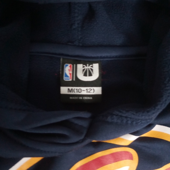 NBA Caviler Child's Hoodie with Front Pouch Pocket - Picture 4 of 4